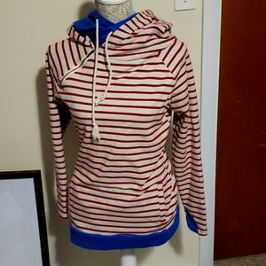 Red White and Blue patriotic hoodie
